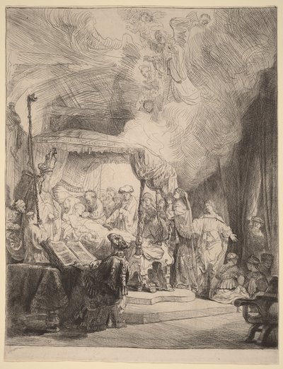 A Szűz halála alkotó: Rembrandt van Rijn
