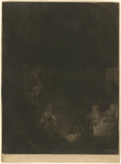 A temetés alkotó: Rembrandt van Rijn