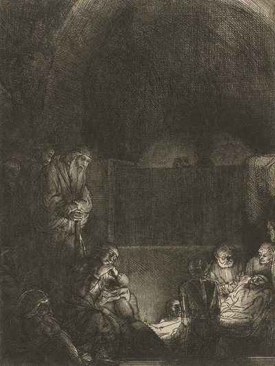 A síremlék, c. 1654. alkotó: Rembrandt van Rijn