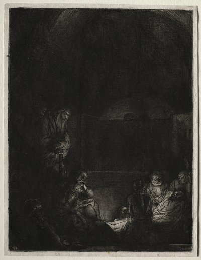 A síremlék, c. 1654. alkotó: Rembrandt van Rijn