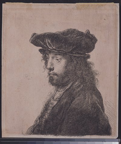 A negyedik keleti fej, 1635 körül alkotó: Rembrandt van Rijn