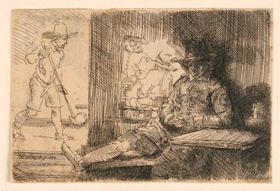 A golfjátékos alkotó: Rembrandt van Rijn