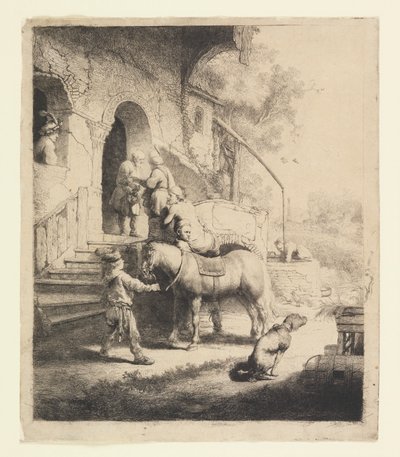 Az irgalmas szamaritánus alkotó: Rembrandt van Rijn