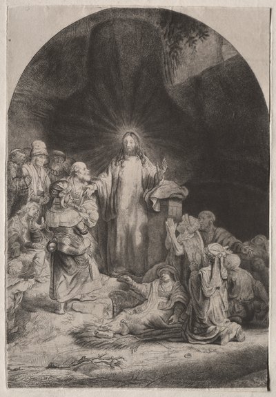 A száz gulden nyomat alkotó: Rembrandt van Rijn