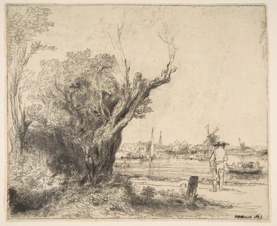 Az Omval, 1645. alkotó: Rembrandt van Rijn