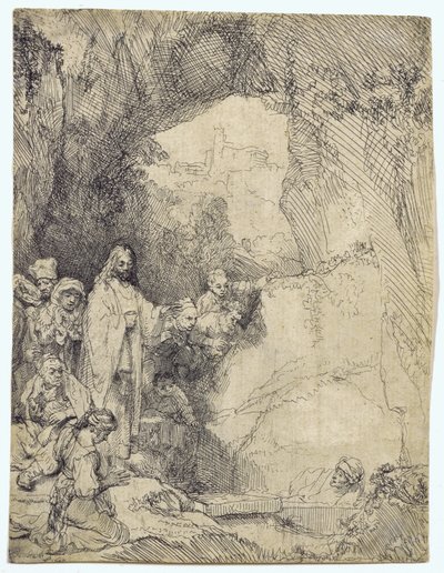 Lázár feltámasztása alkotó: Rembrandt van Rijn