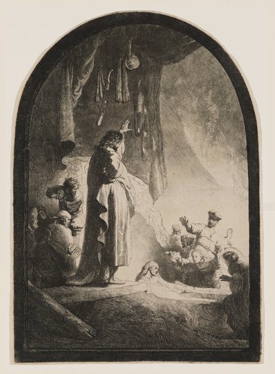 Lázár feltámasztása alkotó: Rembrandt van Rijn
