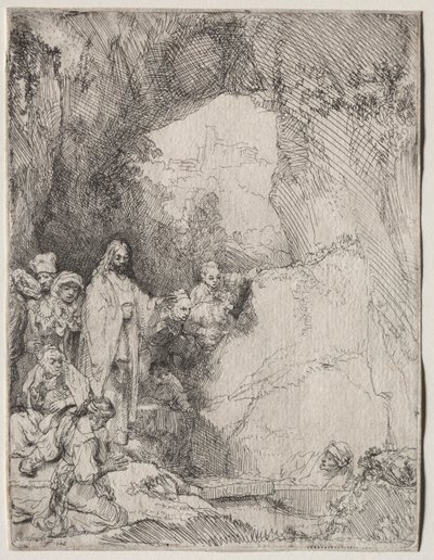 Lázár feltámasztása: Kistányér alkotó: Rembrandt van Rijn