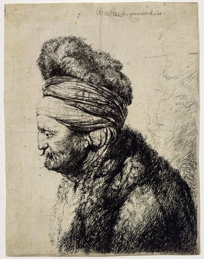 A második keleti fej alkotó: Rembrandt van Rijn