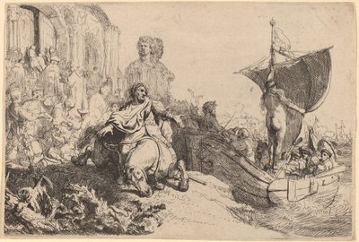 A szerencsehajó alkotó: Rembrandt van Rijn