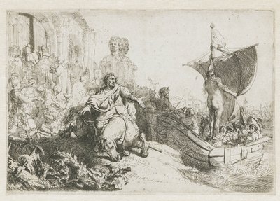A szerencsehajó alkotó: Rembrandt van Rijn