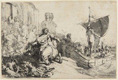 A szerencse hajója alkotó: Rembrandt van Rijn