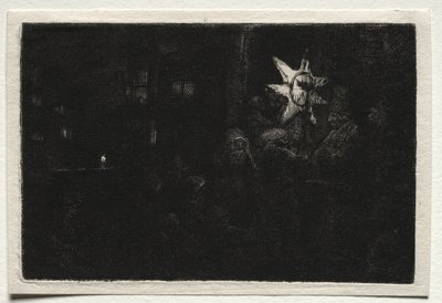 A királyok csillaga: Egy éjszakai darab alkotó: Rembrandt van Rijn