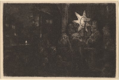 A királyok csillaga: Egy éjszakai darab alkotó: Rembrandt van Rijn