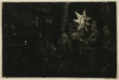 A királyok csillaga: Egy éjszakai darab alkotó: Rembrandt van Rijn