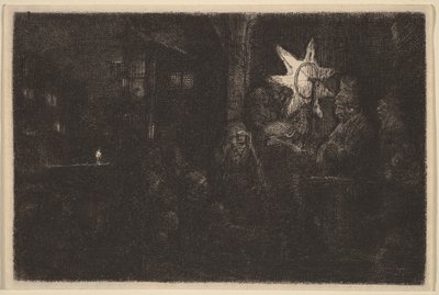 A királyok csillaga: Egy éjszakai darab alkotó: Rembrandt van Rijn