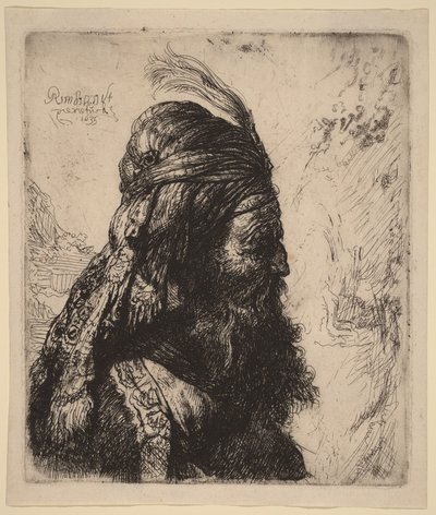 A harmadik keleti vezető alkotó: Rembrandt van Rijn