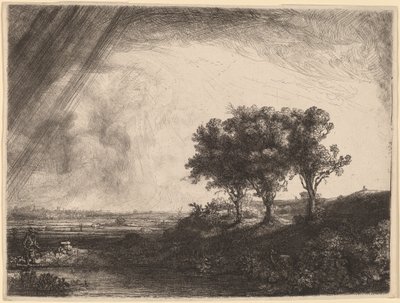 A három fa alkotó: Rembrandt van Rijn