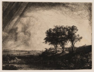 A három fa alkotó: Rembrandt van Rijn