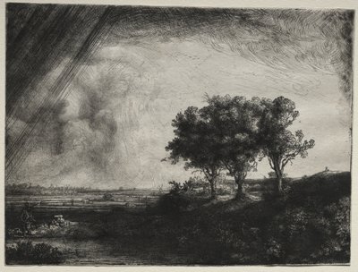 A három fa alkotó: Rembrandt van Rijn