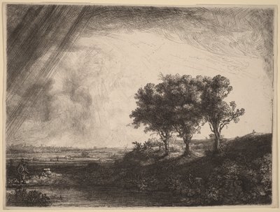 A három fa alkotó: Rembrandt van Rijn