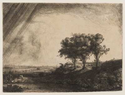 A három fa alkotó: Rembrandt van Rijn