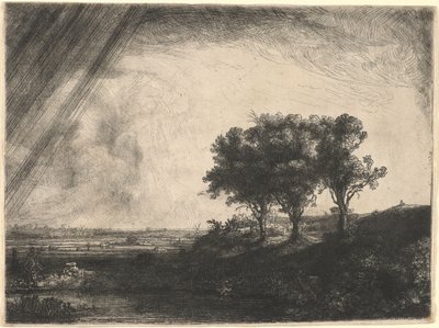 A három fa alkotó: Rembrandt van Rijn