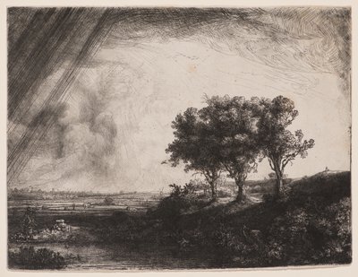 A három fa alkotó: Rembrandt van Rijn