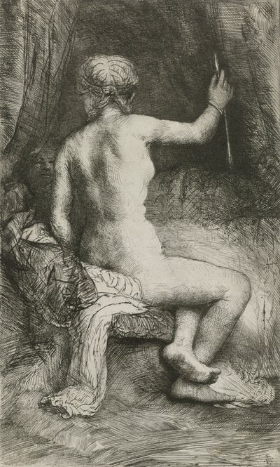 A nő a nyíllal, 1661 alkotó: Rembrandt van Rijn