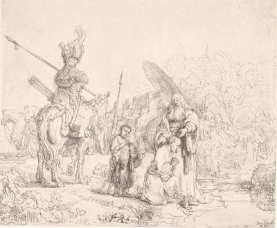A eunuch keresztelése alkotó: Rembrandt van Rijn