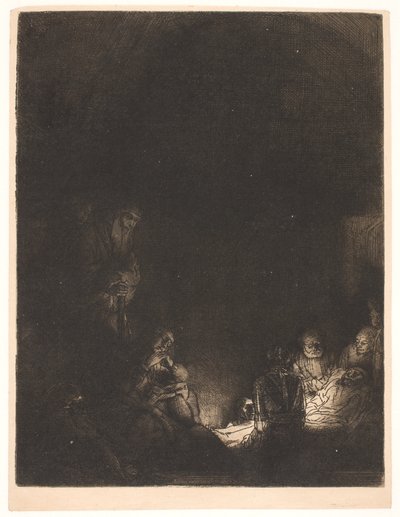 A temetés alkotó: Rembrandt van Rijn