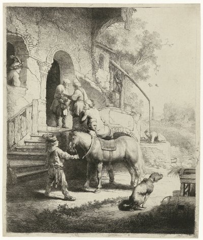 Az irgalmas szamaritánus alkotó: Rembrandt van Rijn