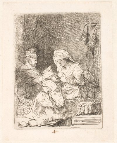 A Szent Család alkotó: Rembrandt van Rijn