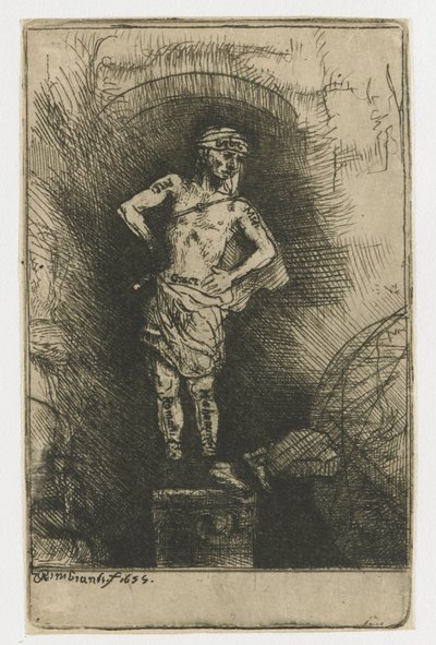 A kép, amit Nabukodonozor látott alkotó: Rembrandt van Rijn