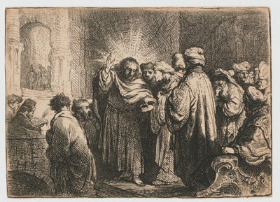 Az adópénz alkotó: Rembrandt van Rijn