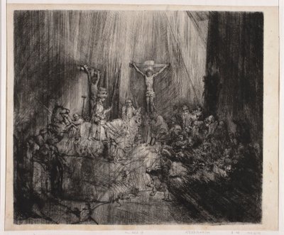 Három kereszt alkotó: Rembrandt van Rijn