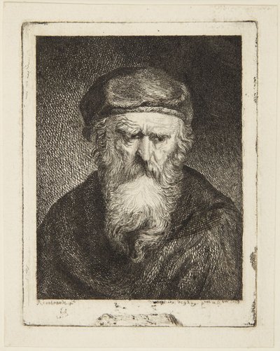 Atrabiláris öregember alkotó: Rembrandt van Rijn