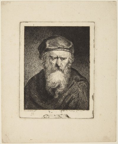 Mogorva öregember alkotó: Rembrandt van Rijn