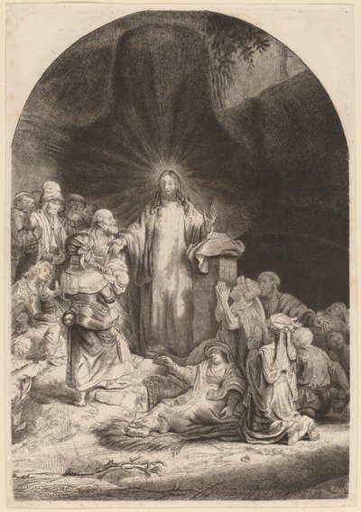 Christ Preaching and Healing (Fragment from the Hundred Guilder Print)   1247959   hu       hungarian Successfully Translated  Original: The Night of the Three Kings at Puerta del Sol, Madrid Translat: The Night of the Three Kings at Puerta del Sol, Madrid alkotó: Rembrandt van Rijn and William Baillie
