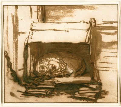 Alvó Őrző alkotó: Rembrandt van Rijn