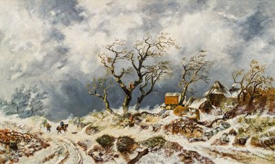 Téli táj alkotó: Remigius Adrianus Haanen