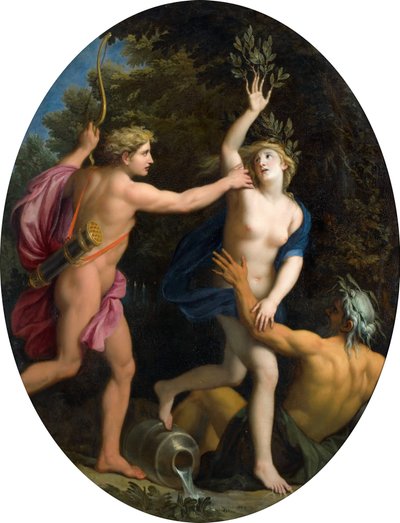Apolló és Daphne alkotó: René Antoine Houasse