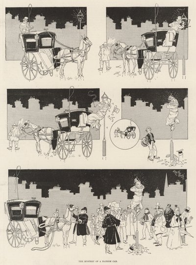 A Hansom taxi rejtélye alkotó: René Bull