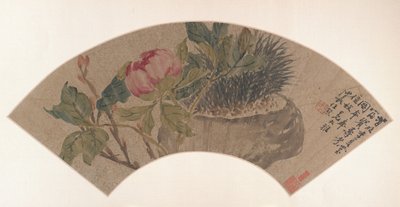 Bazsarózsa, 19. század. alkotó: Ren Xiong