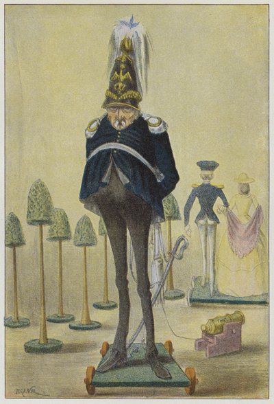 A tüzér ezredes alkotó: Renard Jules Draner