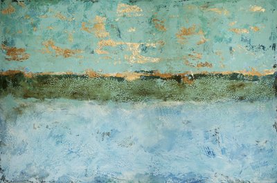 Texturált Aranyszínű Horizont alkotó: Renate Holzner