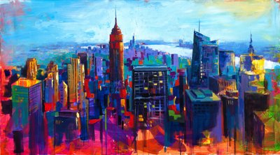 A pezsgő New York alkotó: Renate Holzner