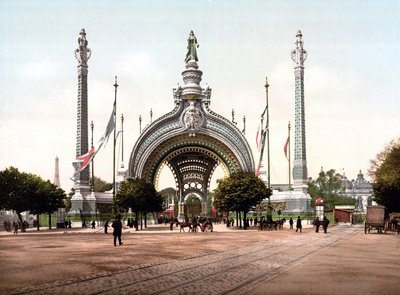 Rene Binet az 1900-as párizsi egyetemes kiállítás főétkezése. alkotó: Rene Binet