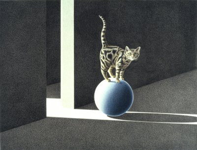 Kék labda alkotó: Rene Boin