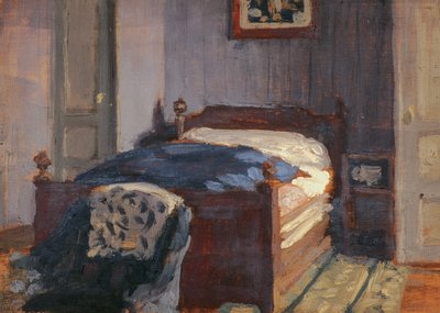 Az ágyam Suaucourtban alkotó: René François Xavier Prinet